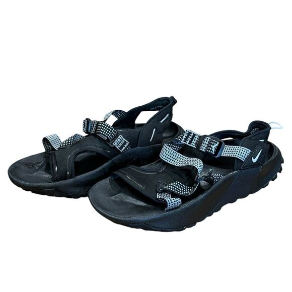 Nike Men\'s Dad Oneanta Sandals, Black/Pure Platinum/Wolf Grey main image 8